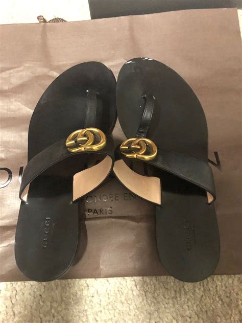 womens gucci sandals size 11|authentic Gucci sandals women.